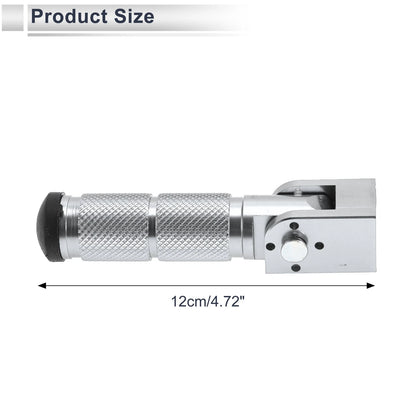 2 x Rear Footpeg Titanium Tone 90 Degree for Motorcycle