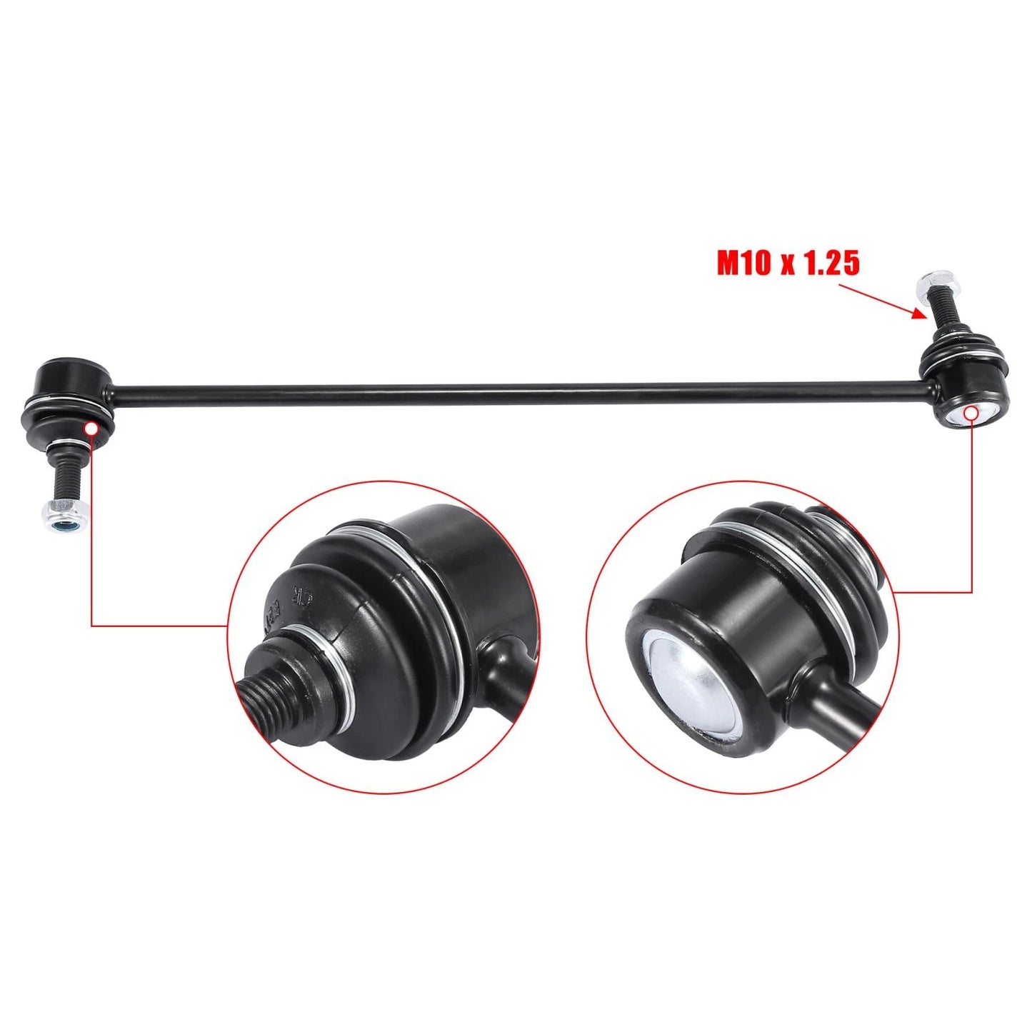 2 x Front Suspension Sway Bar End Link for Buick Terraza (2005–2007)