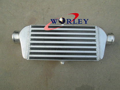 Aluminum Turbo Intercooler 280 x 130 x 50 mm 2.2" Inlet/Outlet for Car Model