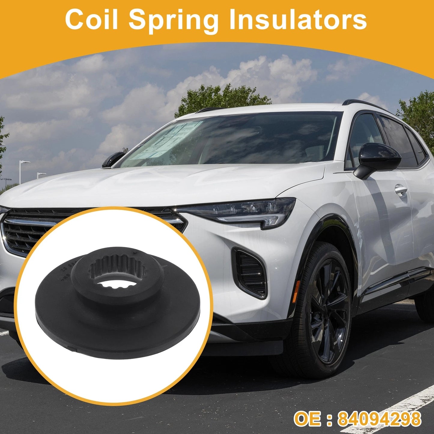 Front Upper Coil Spring Insulators for Buick Envision (2021–2025)
