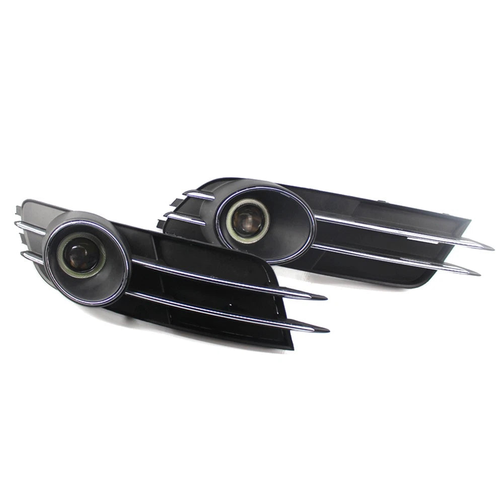 Lower Bumper Fog Light Grille Cover for Audi A6 C7 (2011-2015)