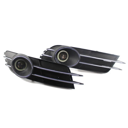 Lower Bumper Fog Light Grille Cover for Audi A6 C7 (2011-2015)