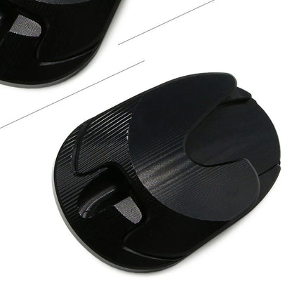Foot Side Stand Bracket Extension Pad for Honda PCX 160 (2020-2021) Black