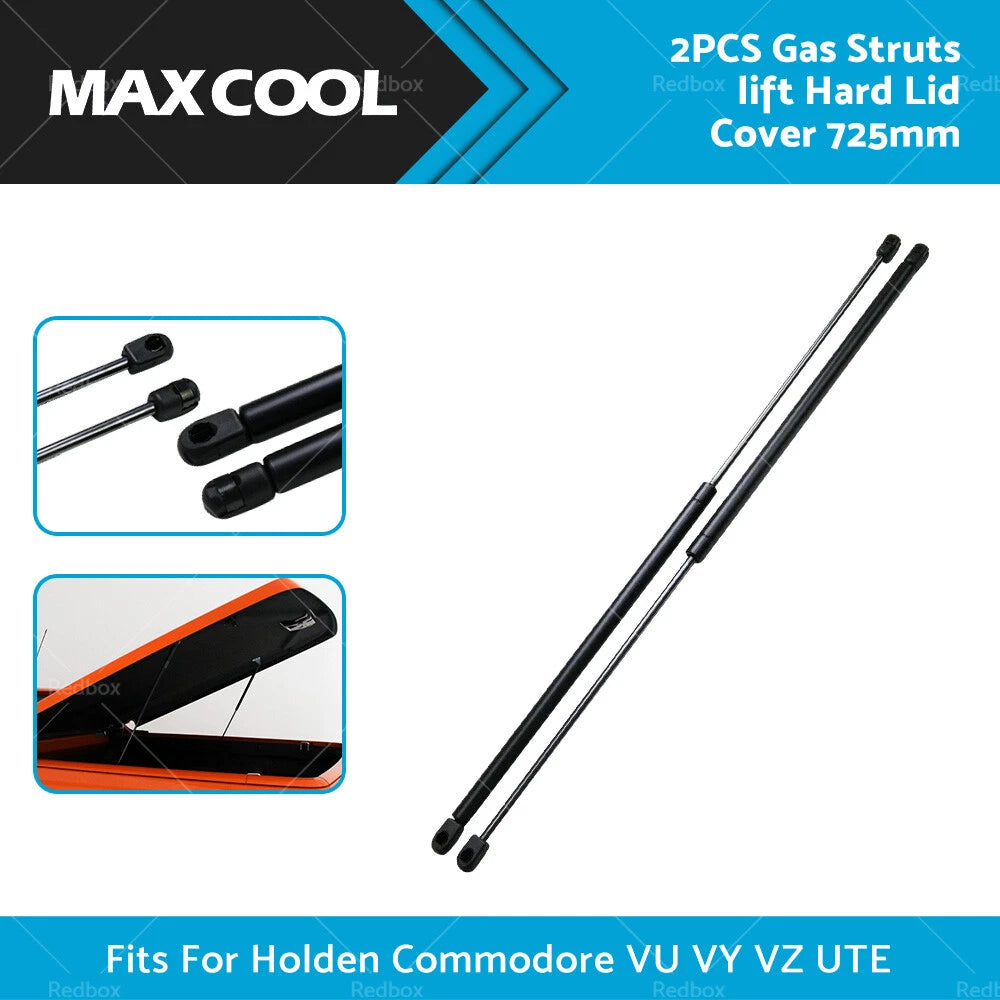 Gas Struts Hard Lid Cover 725mm for Holden Commodore VU VY VZ Ute (1997-2007)