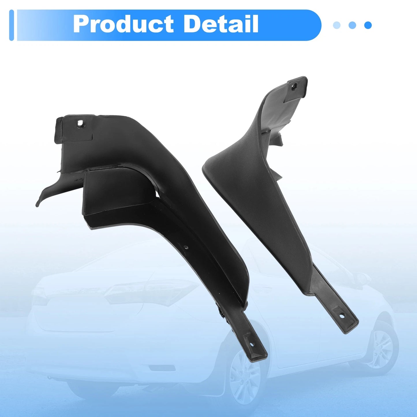 4 Pcs Mud Flaps Splash Guards for Toyota Corolla (2009-2013)