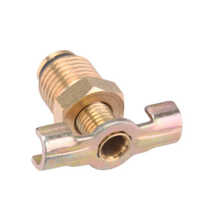 1/4" NPT Brass Drain Valve for Radiator, Compressor, Oil, Water, Air
