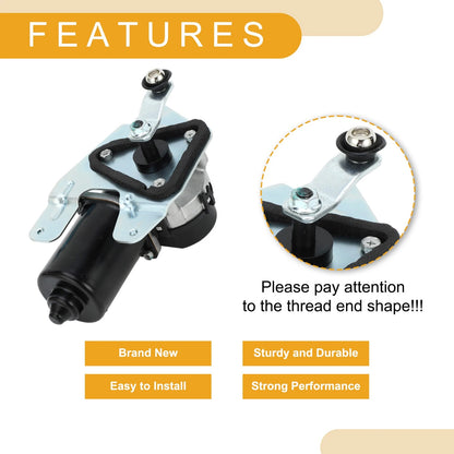 Windshield Wiper Motor for Ford Crown Victoria 2007-2011 (2 x Motors)