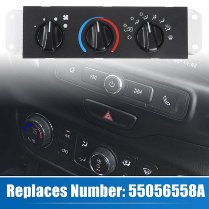 A/C Heater Climate Control Switch for Jeep Wrangler TJ (2005-2006)