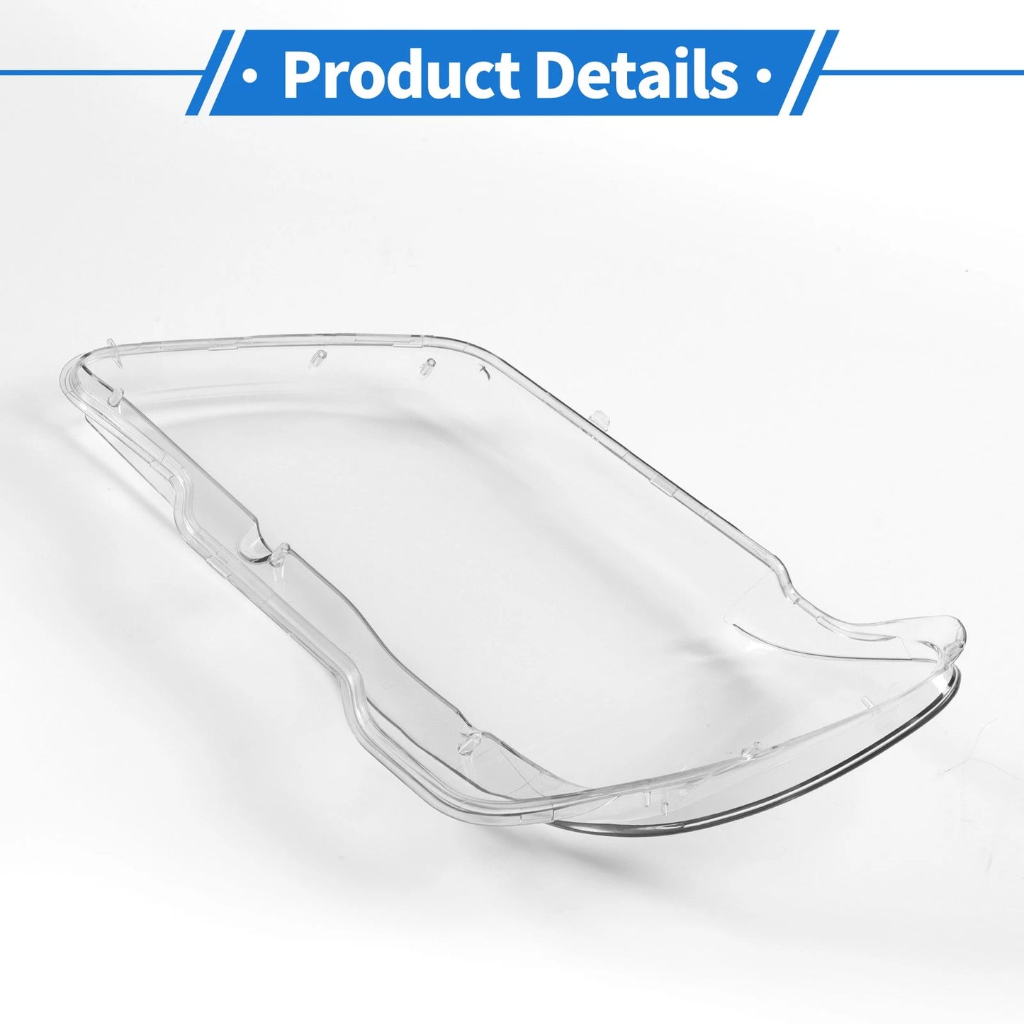 1 Pc Front Right Headlight Lens Cover for BMW 7 Series E65 (2002-2008)