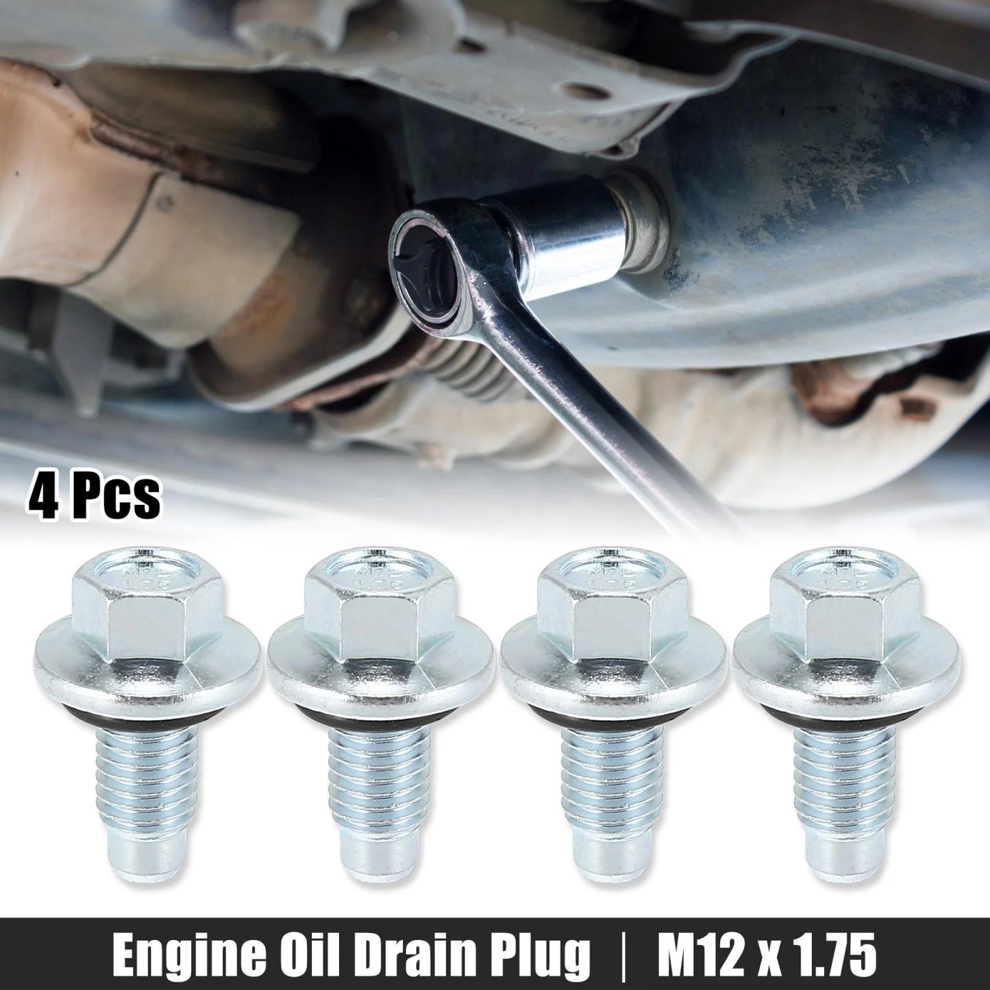 4 x Engine Oil Drain Plug for Buick