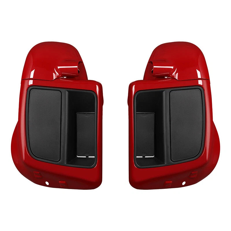 Lower Vented Fairings Speaker Pod for Harley Street Glide (2014-2023) Billiard Red