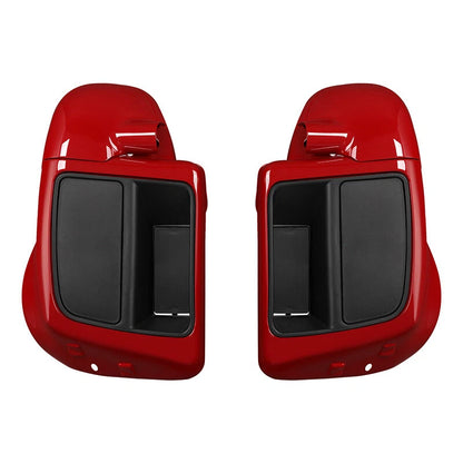 Lower Vented Fairings Speaker Pod for Harley Street Glide (2014-2023) Billiard Red