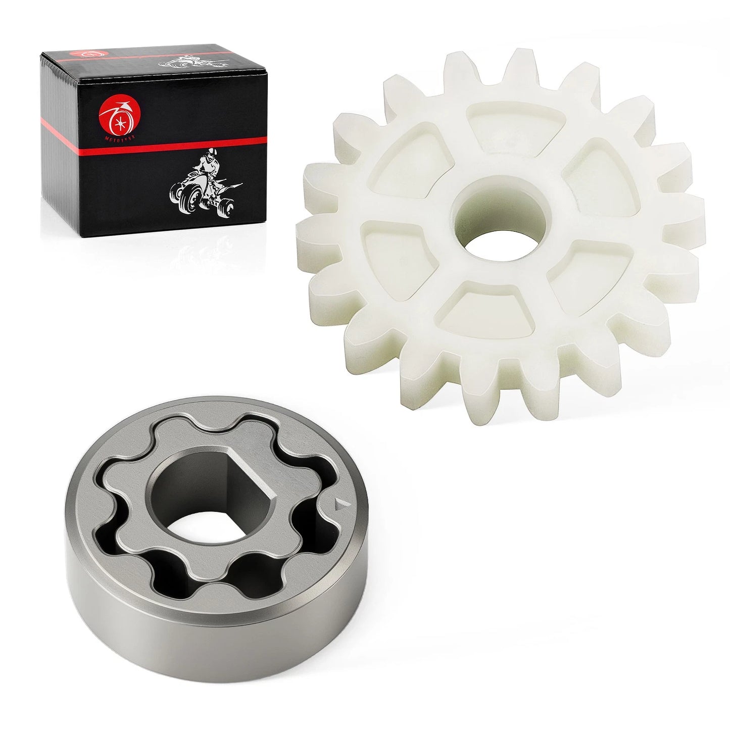 Oil Pump Rotor Set & Driven Gear for Honda CRF250R/X 2004-2017