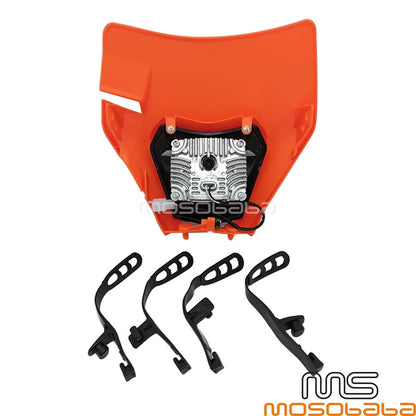 Enduro LED Headlight Lamp for Honda CR125, Kawasaki KX125, KX400, KX350