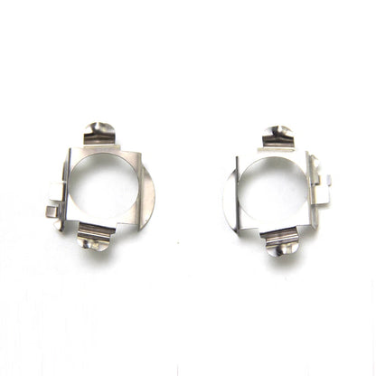 2x H7 LED Headlight Bulbs Holder Adapters Cover Retainer fit for Benz BMW Audi