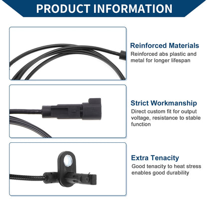 Rear Left ABS Wheel Speed Sensor for Buick Regal (2014–2017)