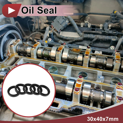 Rotary Shaft Seal 30x40x7mm 5 Pcs Oil Seal Nitrile 70 Rubber for MakeModel
