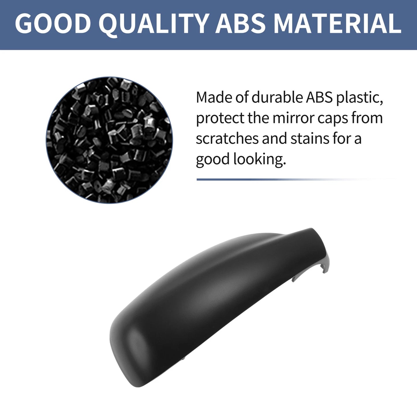 Black Mirror Cover Cap for CITROEN XSARA (2002-2005)