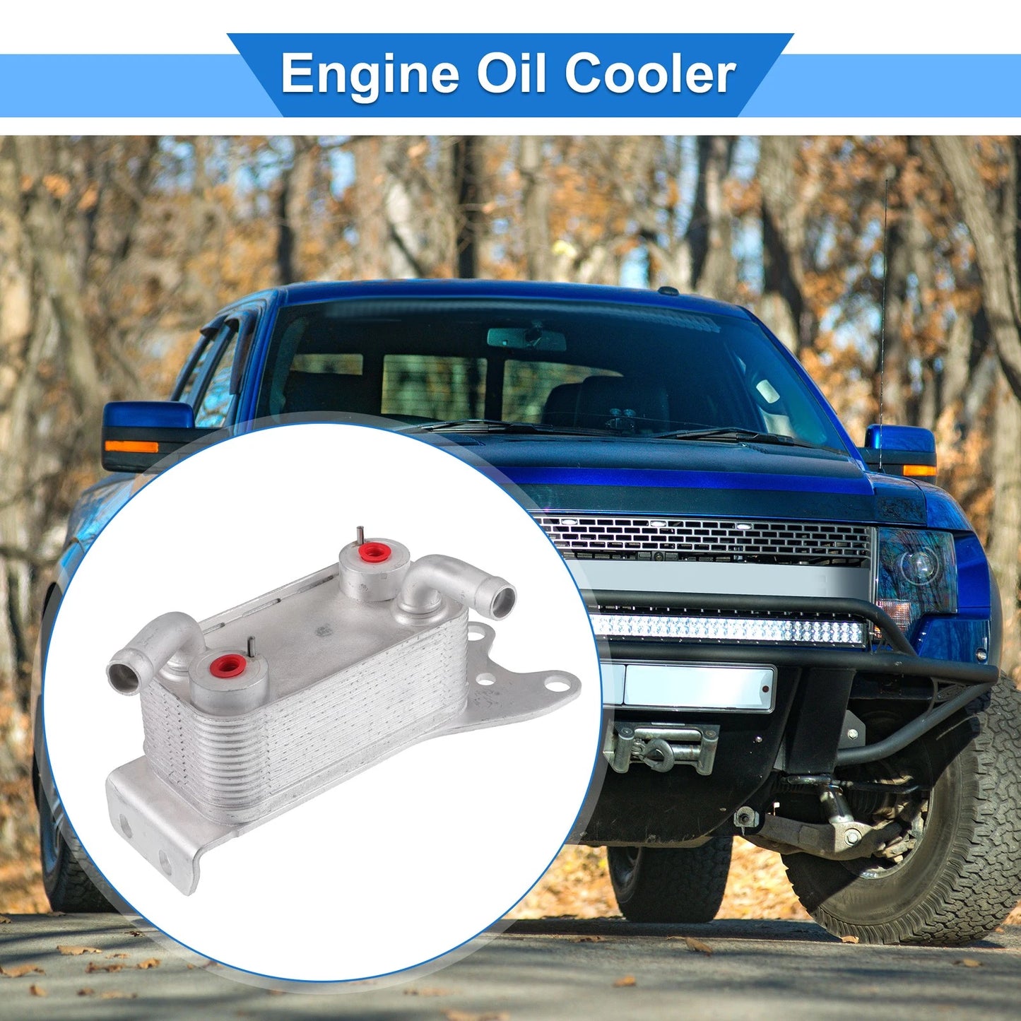 Engine Oil Cooler for Ford F-250 F-350 Super Duty (2008-2010)