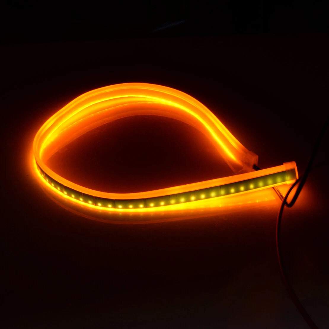 60cm Sequential Flexible Slim LED Strip Turn Signal Lights for Car