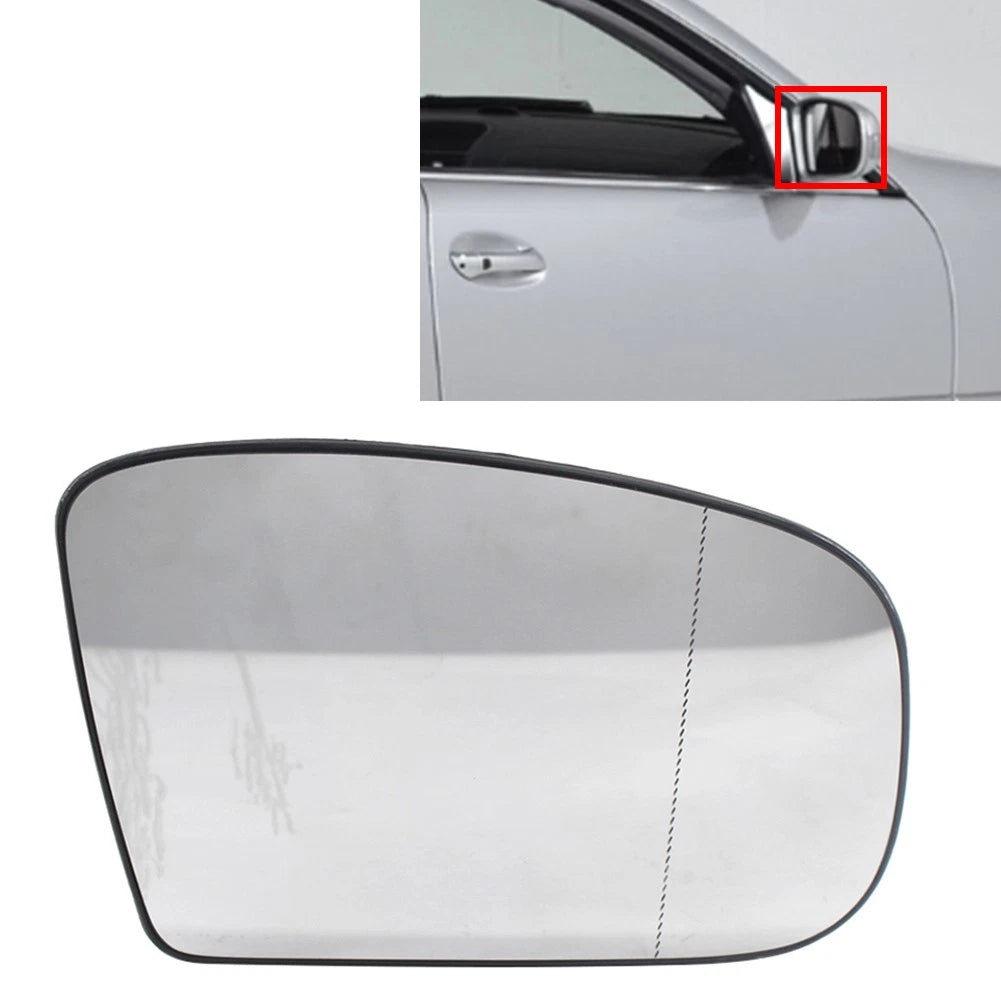 Right Side Heated Wing Mirror Glass for Mercedes S55 (2001-2003)