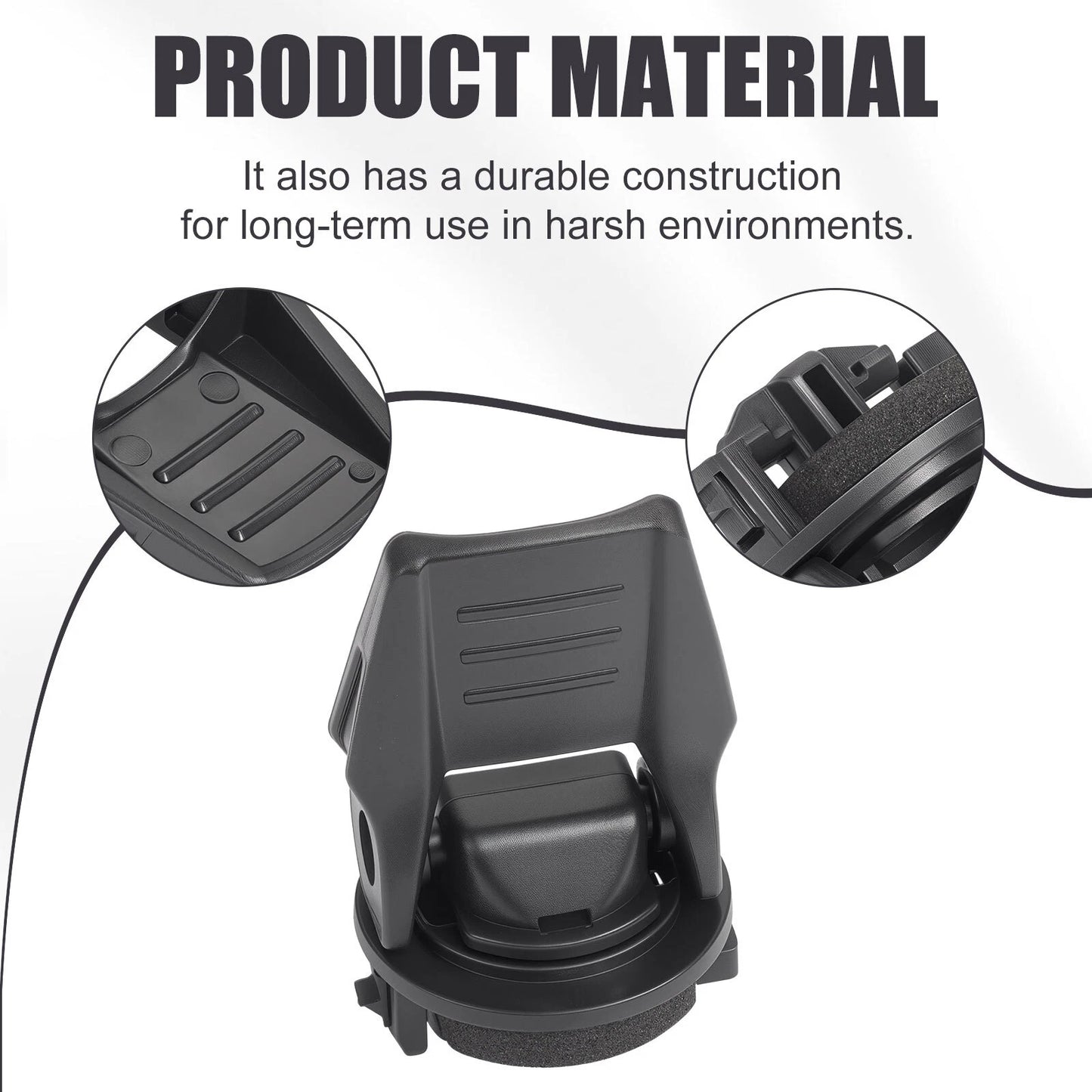Hood Storage Flip Latch for Yamaha Viking/Wolverine, Lever Lock