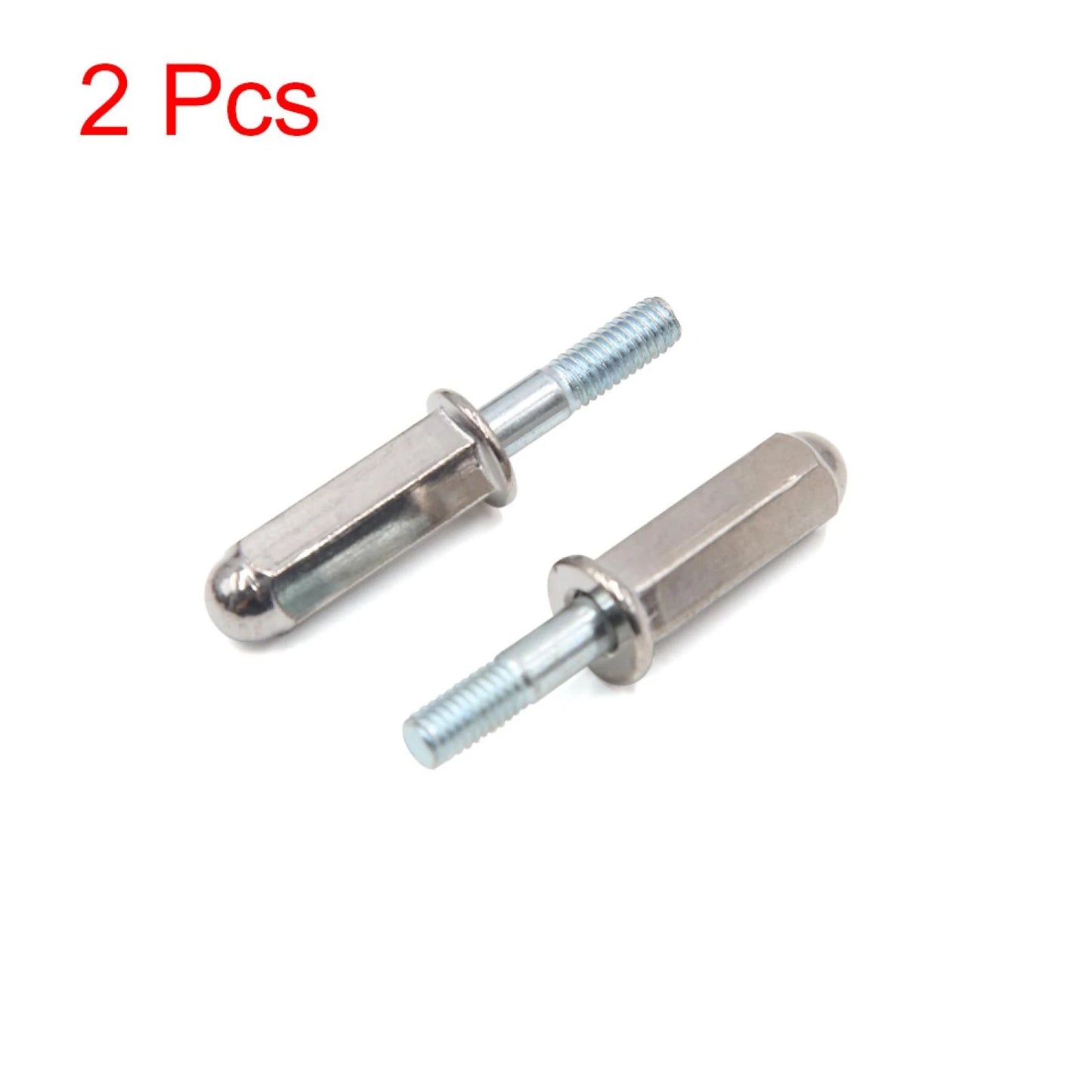 2 x 6mm Thread Dia Exhaust Pipe Muffler Screws Bolts for GY6-125