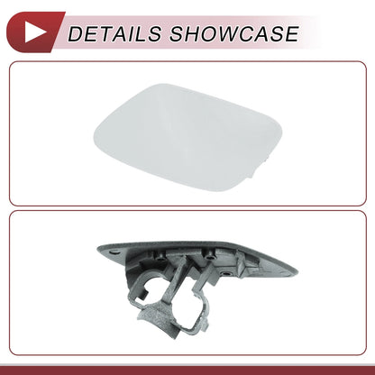 Bumper Trim Nozzle Cover for BMW Z4 Silver (2009-2016)