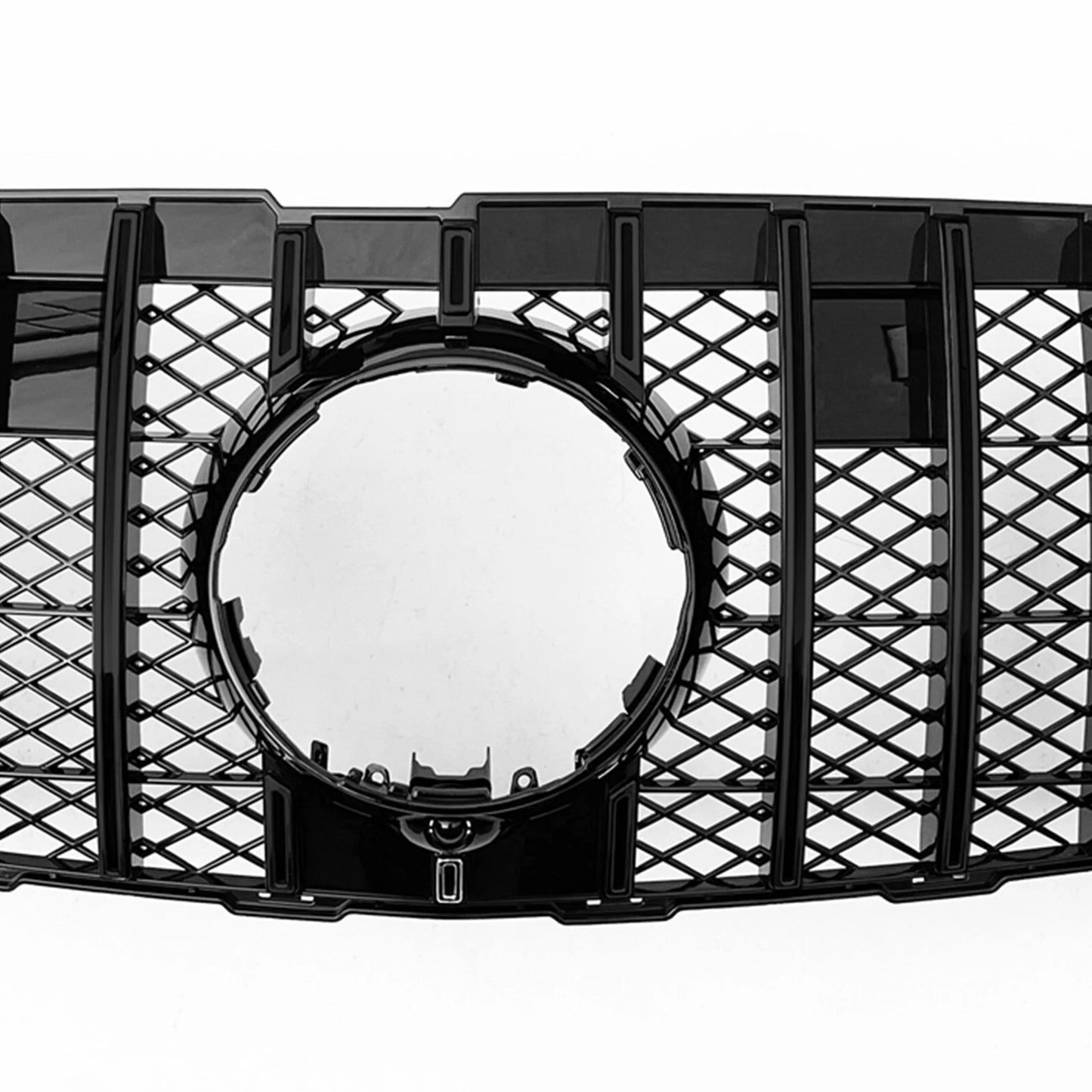 Black Front Bumper Grille Mesh for Mercedes Benz GL Class X166 (2013-2015)