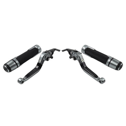 Titan Extendable Brake Clutch Lever Grip Set for Ducati Panigale (2016-2020)