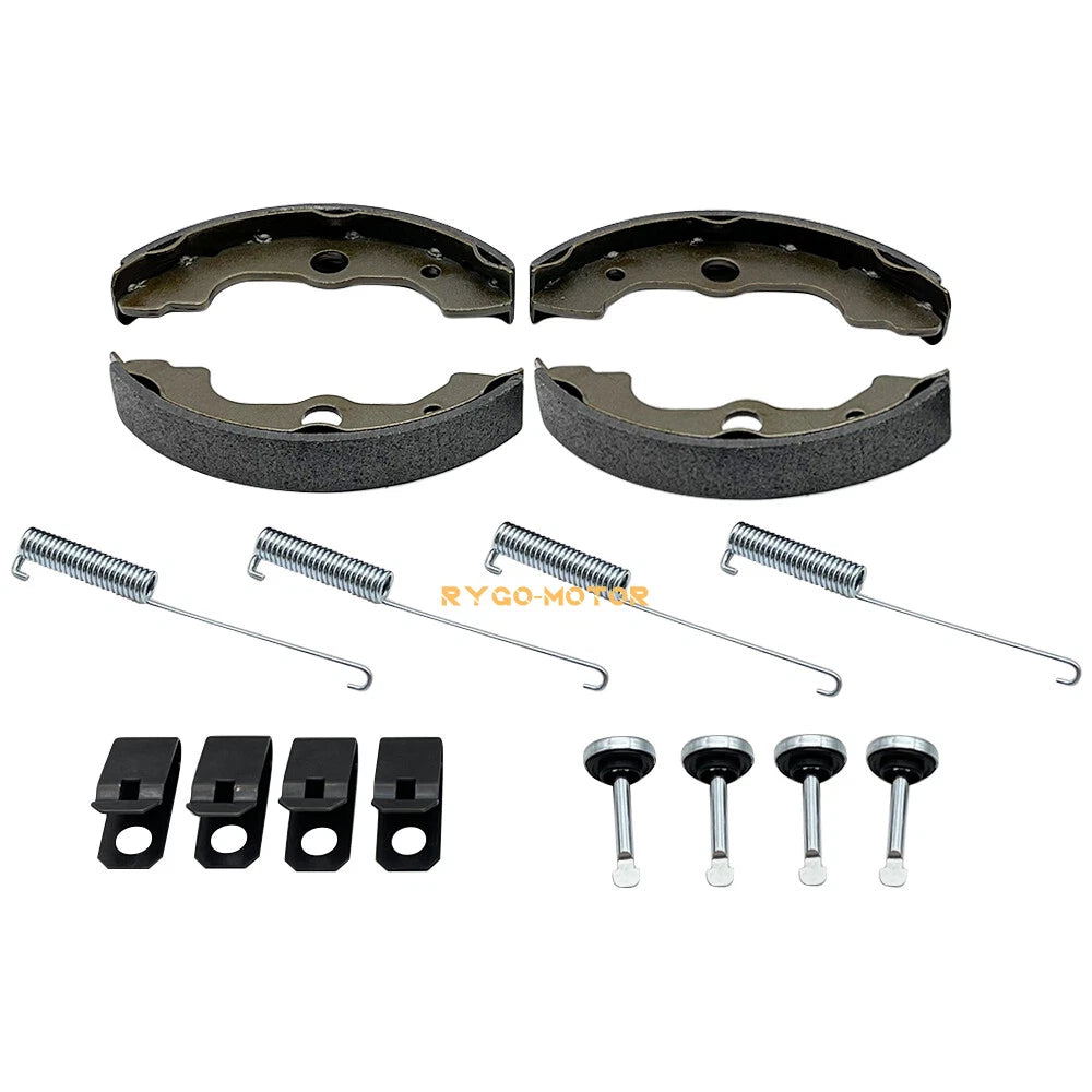 2 x Front Brake Shoes, Pins for Honda Rancher 350 (2000–2006)