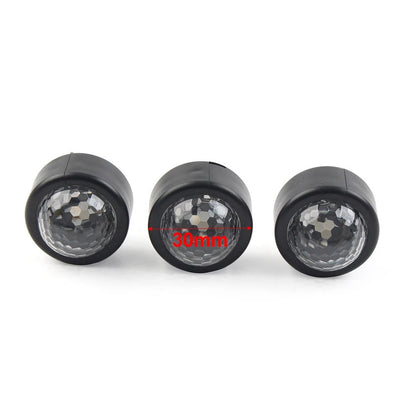 LED Car Interior Lighting Kit Multi Color 3 x Lamps for Universal Models