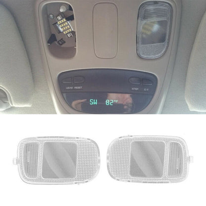 Dome Map Light Lens for 2002-2010 Dodge Ram (2 x LH & RH)
