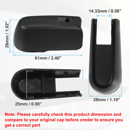 Rear Windshield Wiper Arm Nut Cover for Honda HR-V (2016-2023) - 1x Cap