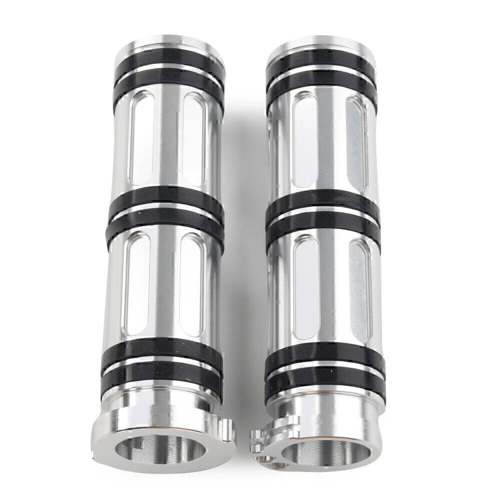 1" Aluminum Handlebar Hand Grips for Harley Sportster Dyna Softail Road King