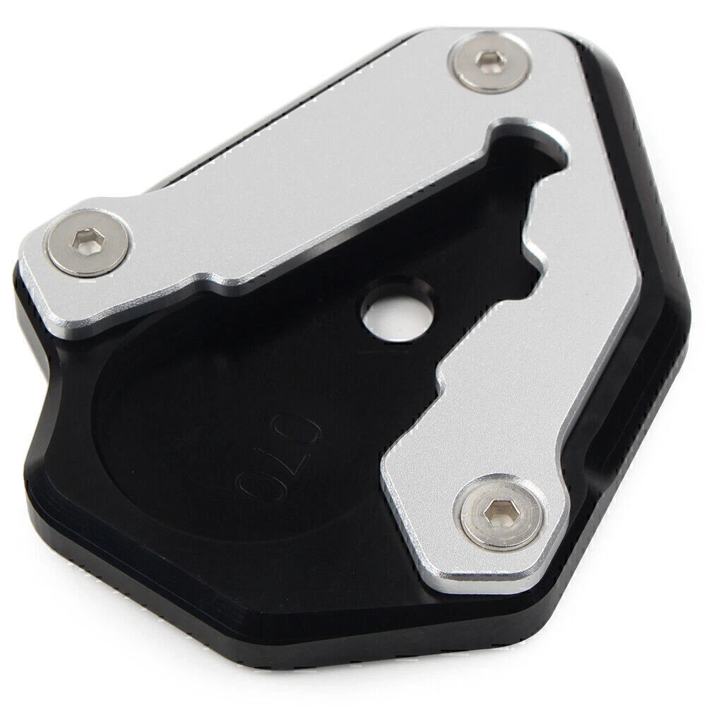 CNC Black Side Stand Enlarger Pad for Ducati 848 1098 1198 (2008-2015)