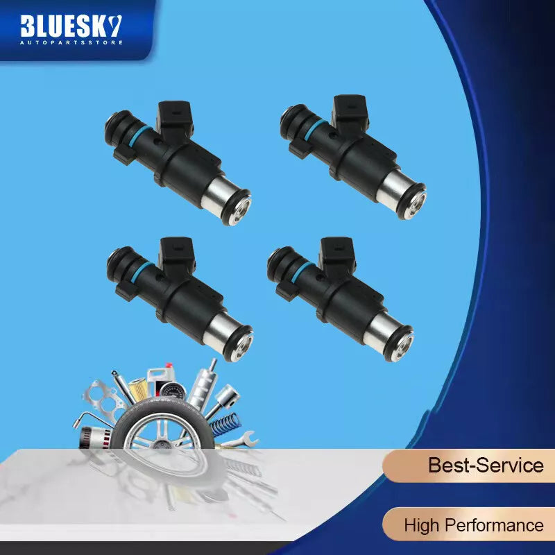 4 PCS Fuel Injectors for Citroen C2 C3 Berlingo XSARA 1007 206 306 (2000-2010)