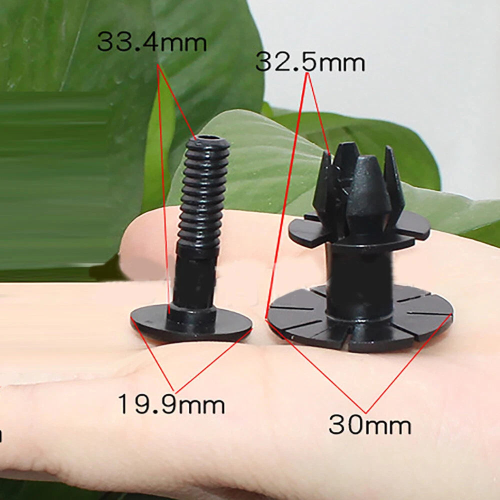 Body Side Planking Mounting Clips for BMW 1 3 5 Series E90 E81 E82 E84 X1 X6 (2006-2013)
