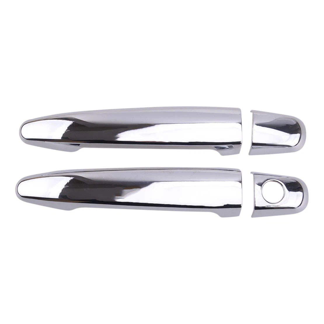 Silver Door Handle Cover Trim Kit for Toyota Avalon Highlander Camry (2013-2023)