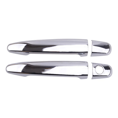 Silver Door Handle Cover Trim Kit for Toyota Avalon Highlander Camry (2013-2023)