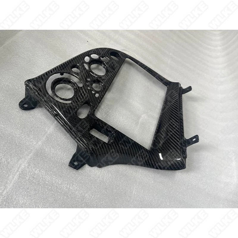 LHD Carbon Fiber Console Radio Panel Replace for Mazda RX-7 RX7 FD3S w/o Sunroof