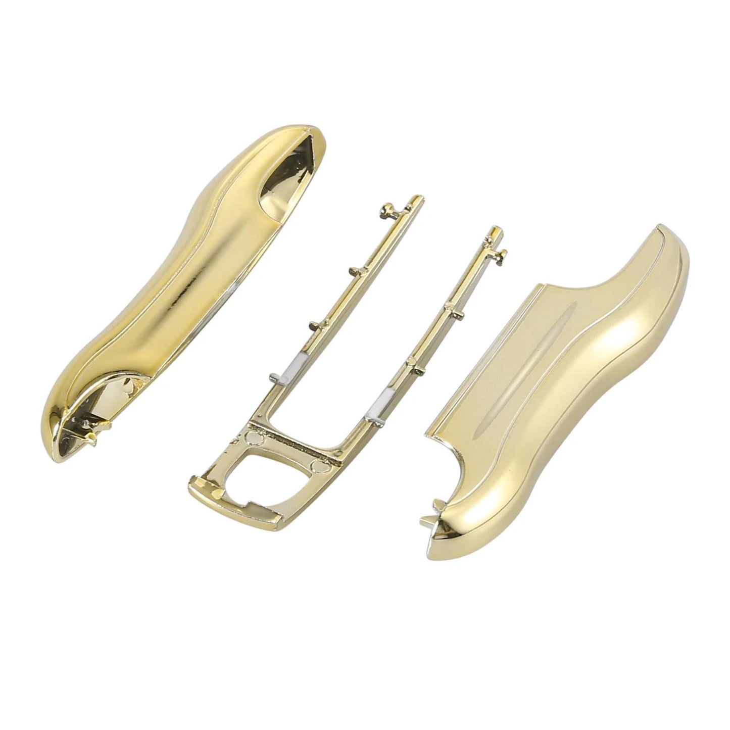 Gold Tone Painted Key Cover Fob Shell Cover for Porsche Panamera Cayenne