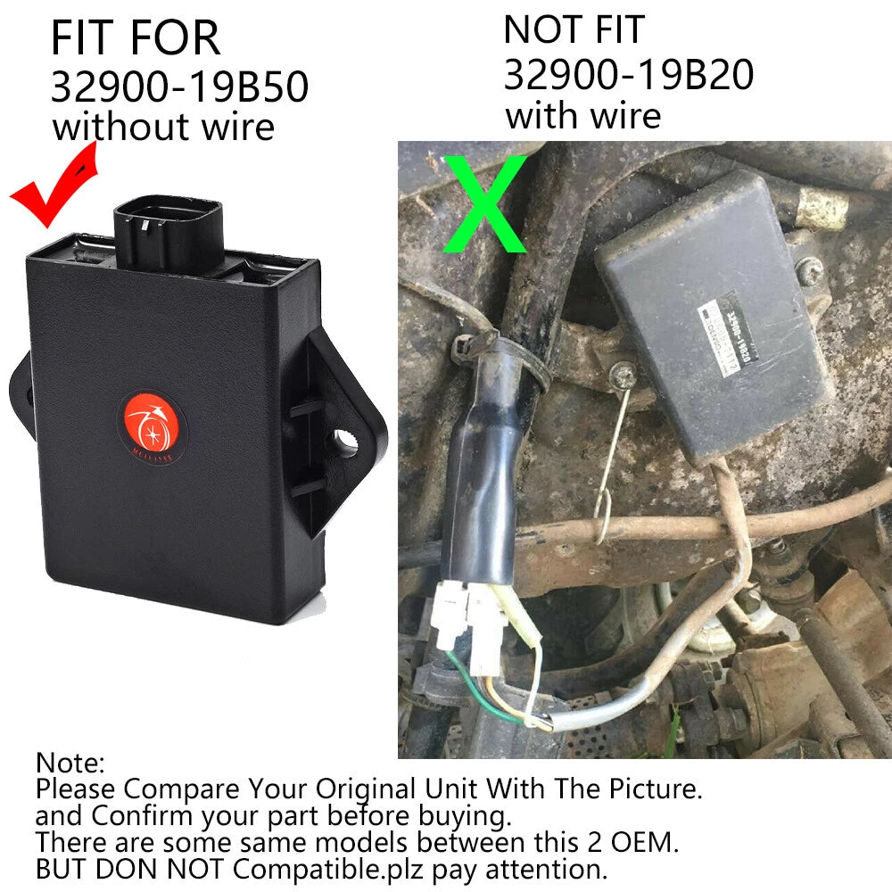 Ignition Coil Spark Plug CDI Box for Suzuki QUADRUNNER 4WD LT4WD (1987–1993)