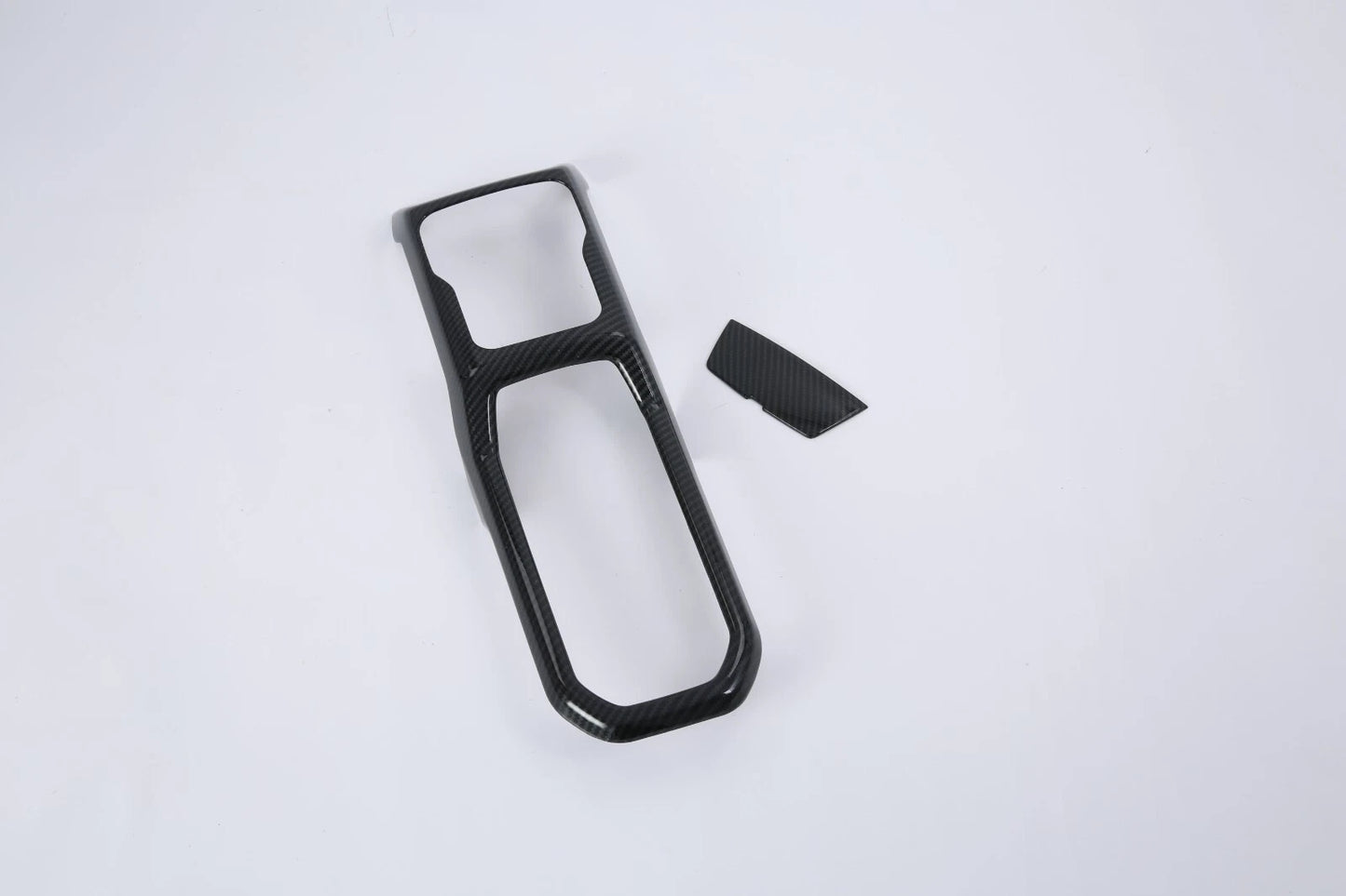 Gear Shift Panel Cover Trim for Jeep Wrangler JL Carbon Fiber 2 x (2018-2023)