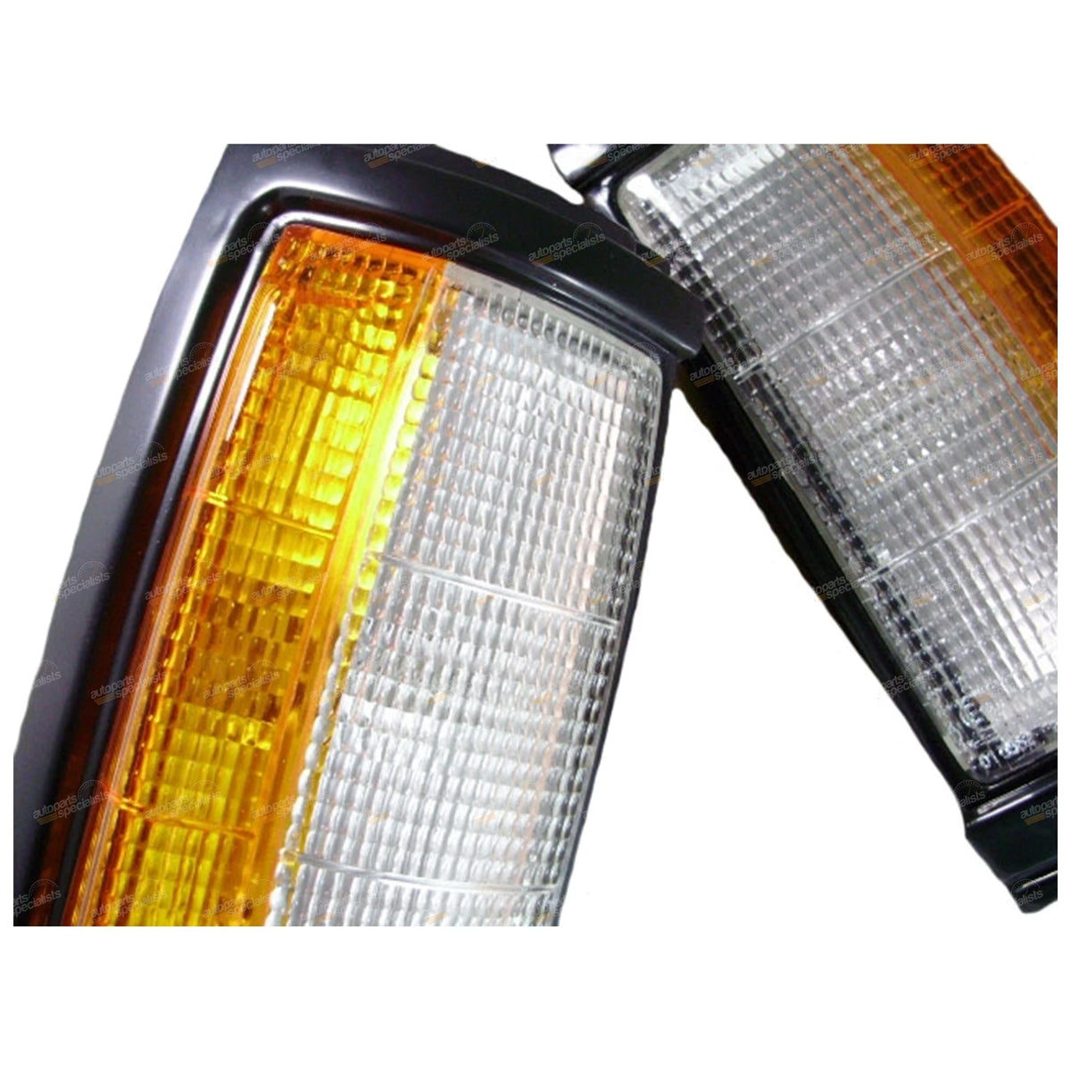 LH+RH Front Corner Lights Pair for Mitsubishi Triton Ute (1986-1996)