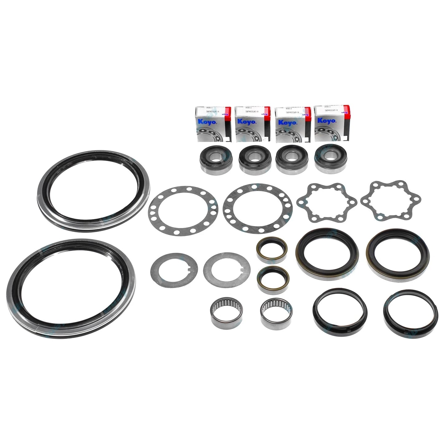 Swivel Hub King Pin Bearing Steering Knuckle Seal Repair Kit for Patrol GU Y61