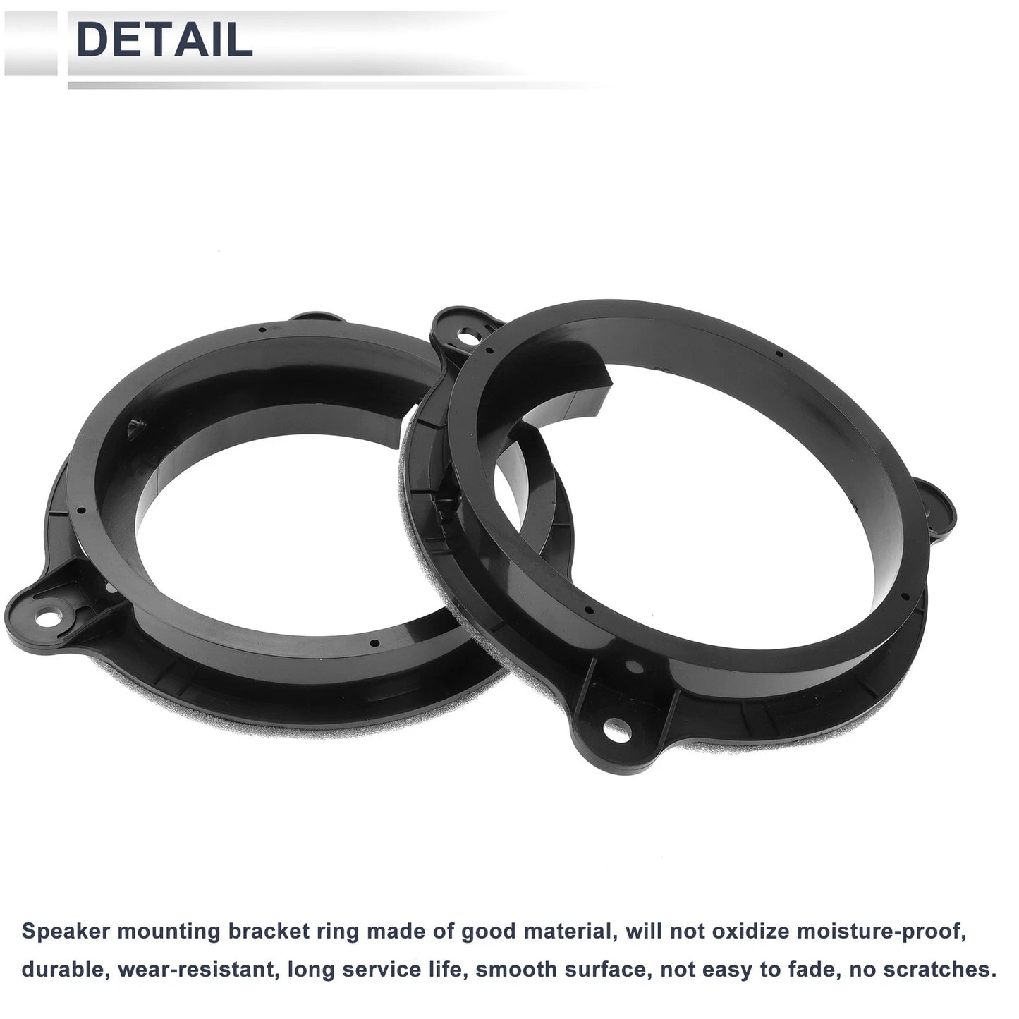 6.5" Speaker Spacer Ring Adaptor for Nissan  -  Set