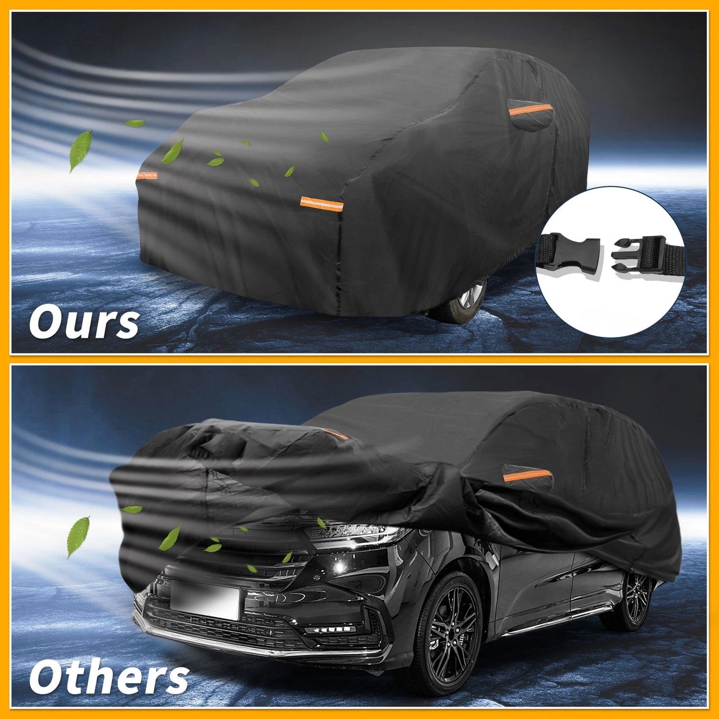 Waterproof All Weather Car Cover for Honda Odyssey (2005-2010)