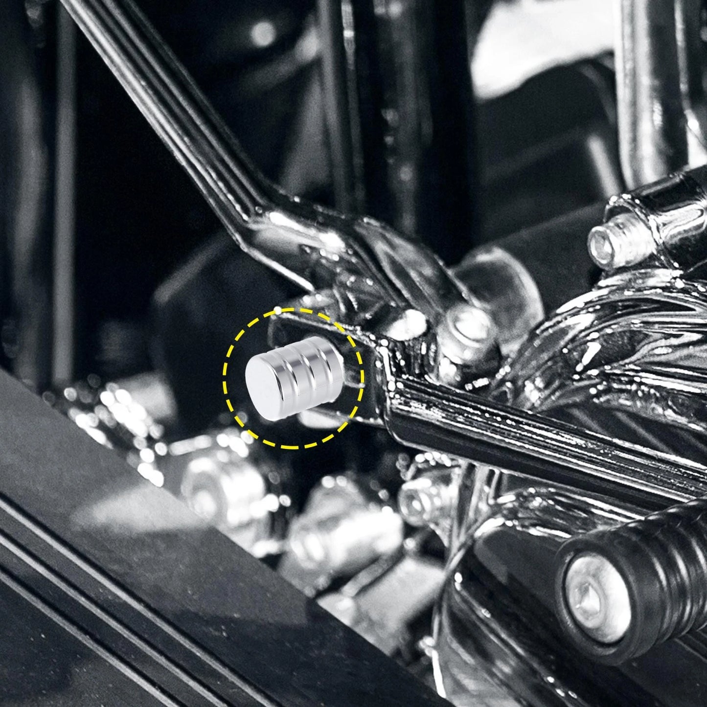 Heel Shift Shaft Cap for Harley Davidson