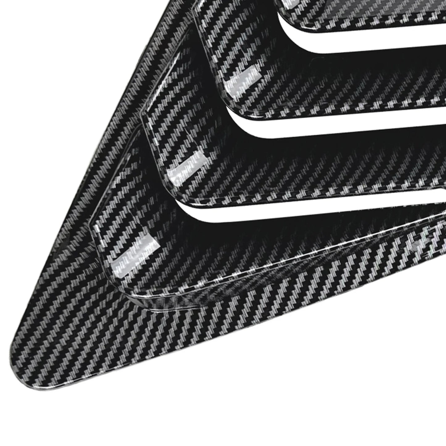 Rear Side Window Louver Trim Covers for Audi Q3 F3 Sportback (2019-2024)